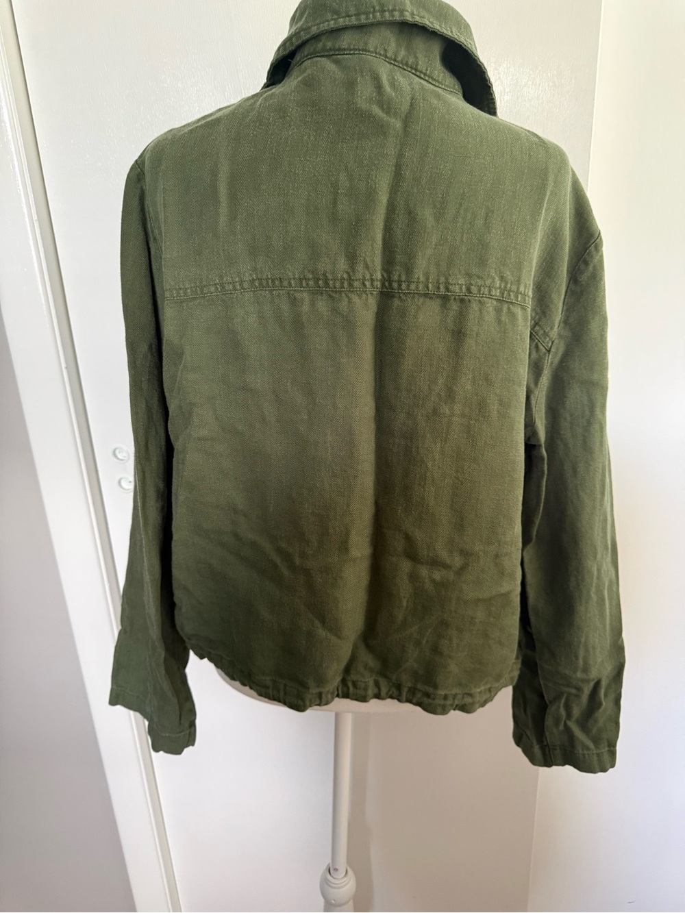 C&C California Olive Utility Drawstring Jacket - Picture 4 of 5